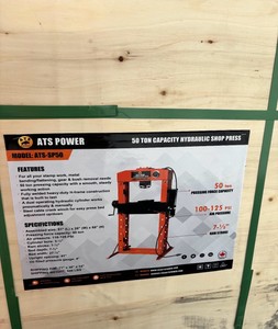 Shop press