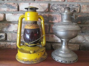 Vintage Dietz little giant oil lant...