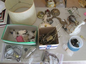 Wide variety of assorted materials ...