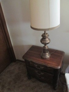Vintage wood Provincial style serpe...