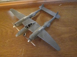 Die cast replica Hubley Army aircra...