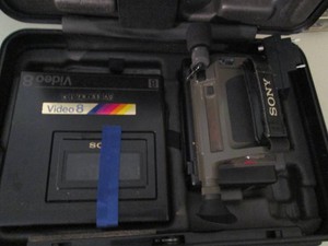 Vintage Sony video camcorder and vi...