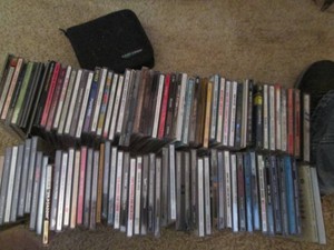 Music CD collection from a wide var...