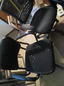 Stationery reception style chair, P...