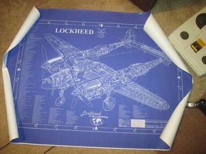 Lockheed P-38J Lightning aircraft C...