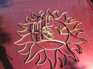 Heavy metal Western theme outdoor d...