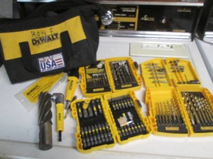 Dewalt drill index bits, impact scr...