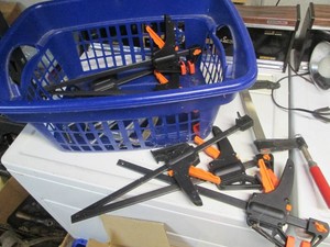 Variety of trigger clamps and c-cla...