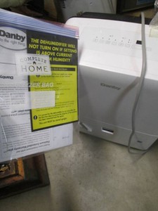 Danby portable dehumidifier...
