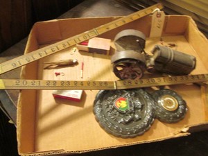 Cast iron incomplete tractor and wa...