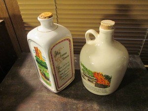 Vintage George Dickel whiskey jug a...