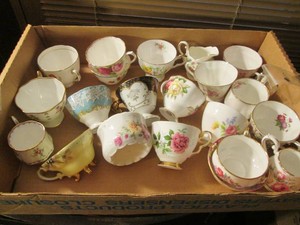 Wide variety of vintage bone China ...
