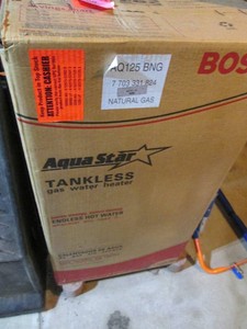 Bosch tankless 40-gallon gas water ...