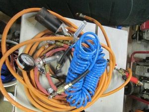 Variety of air and gas hoses with m...