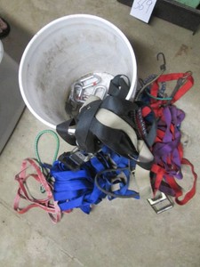 Ratchet straps, bungee cords and ca...