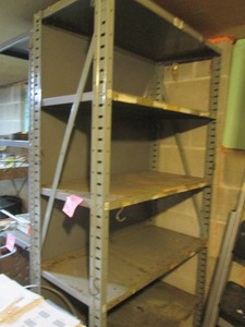 6-tier meyal storage shelf approx 7...