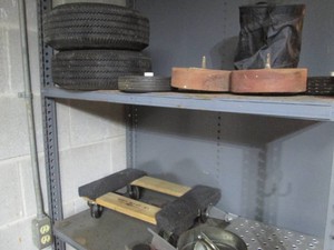 Wheelbarrow tires, casters, misc wh...
