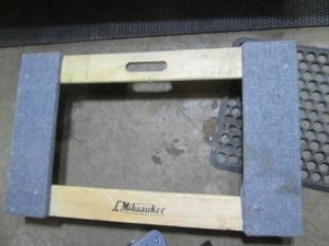 Milwaukee wood framed moving dolly...