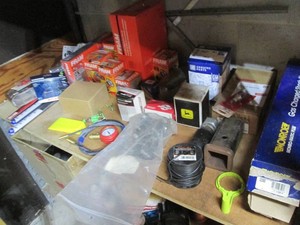 Collection of automotive oil filter...