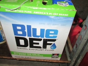 2.5-gallons of Blue DEF diesel exha...