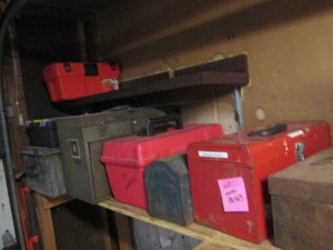 Large assortment of plastic and met...