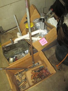Variety of assorted type metal fitt...