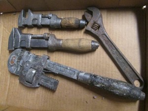 Antique wrenches