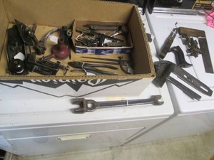 Vintage planers, Stanley pocket levels and other tools