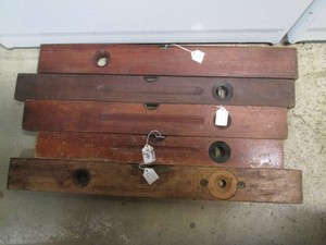 Collection of vintage levels