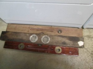 Collection of vintage levels