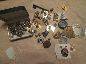 Assorted pins