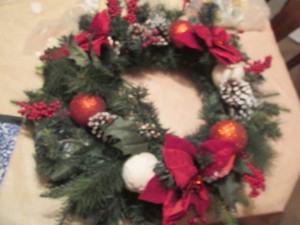 Holiday wreath