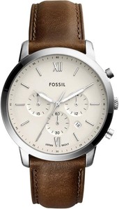 $180 Fossil Men's Watch, Neutra Quartz Stainless Steel Chronograph Watch for Men