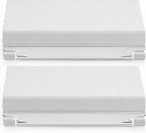 2PCS 85001500 Skimmer Door Weir Flap Replacement  Compatible with Pool S15 S20 White Heavy Duty Flapper Assembly Accessories for Inground Above Ground Swimming Systems