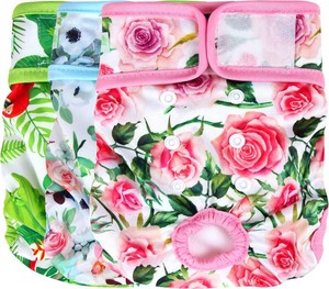 $29 wegreeco Washable Female Dog Diapers (missing pink one) SIZE XXL
