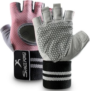 spacepower Workout Gloves, Weight Lifting Gloves for Women&Men, Lightweight Breathable Gym Gloves for Exercise