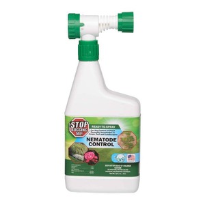 Stop Bugging Me Nematode Pest Control Concentrate for Lawn & Garden Pests   All-Natural, Non-Toxic, Poison Free  Outdoor Use  Liquid Concentrate with Hose Sprayer  32 oz