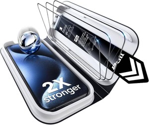 ESR 3 Pack for iPhone 15 Pro Max Screen Protector, Classic