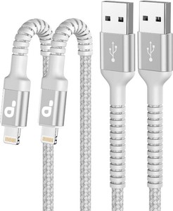 USB to Lightning Cable 6FT Apple MFi Certified iPhone Charger Cable