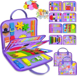 $30 Exorany Busy Board Montessori Toys for Toddler Boy Girl Gifts Busy Book