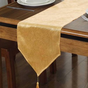 Table Runner 14x95 Inch Gold
