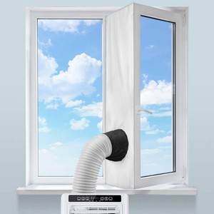 $20 Portable AC Window Seal Kit, 118300CM Casement Crank Window AC Vent Kit