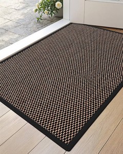 $40 DEXI Ultra Thin Indoor Door Mat 24x36, Entrance Doormats, Black