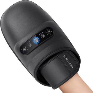 $72 Medcursor Hand Massager - Hand Massager with Heat and Compression for Carpal Tunnel and Stiff Joints, Pain Relief from Wrist to Palm and Finger, Gifts for Women Men (Rechargeable)