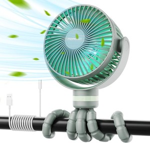 $30 Momcozy 8000mAh Portable Stroller Fan, 27H Ultra-long Battery Life