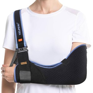 $27 Velpeau Medical Arm Sling Shoulder Immobilizer for Women and Men, Black XL