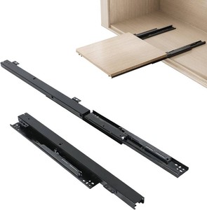 $28 Undermount Drawer Slide Bottom Mount Pull Out Shelf Rail Hardware Flat
