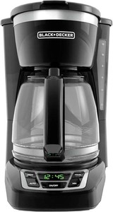 $35 BLACKDECKER 12-Cup Drip Coffee Maker with Vortex Brewing