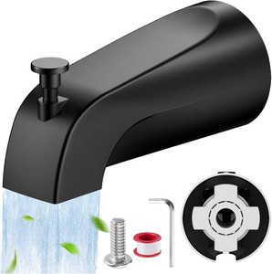 $22 Tub Spout with Pull-Up Diverter - Leak Proof Slip Fit for 12 Copper Pipe
