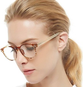 OCCI CHIARI 2.25 Reading Glasses Women Round Cute Readers 225 for Lady Thick Frame (1.0 1.25 1.5 1.75 2.0 2.25 2.5 2.75 3.0 3.5 4.0 5.0 6.0)